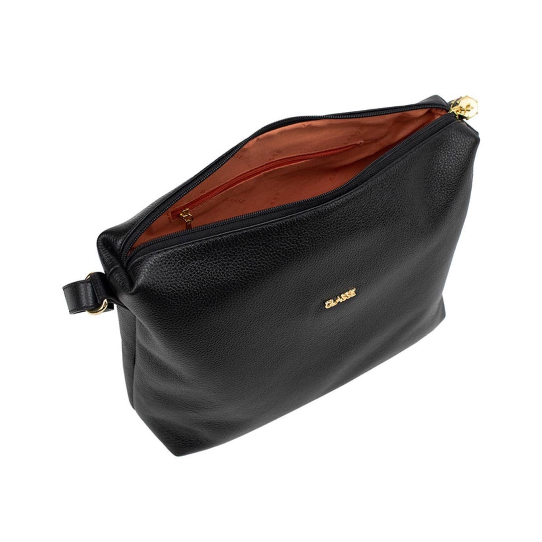 Bolsa Classe Feminina 1751-2 Preto Bolsa Classe Feminina 1751-2 Preto