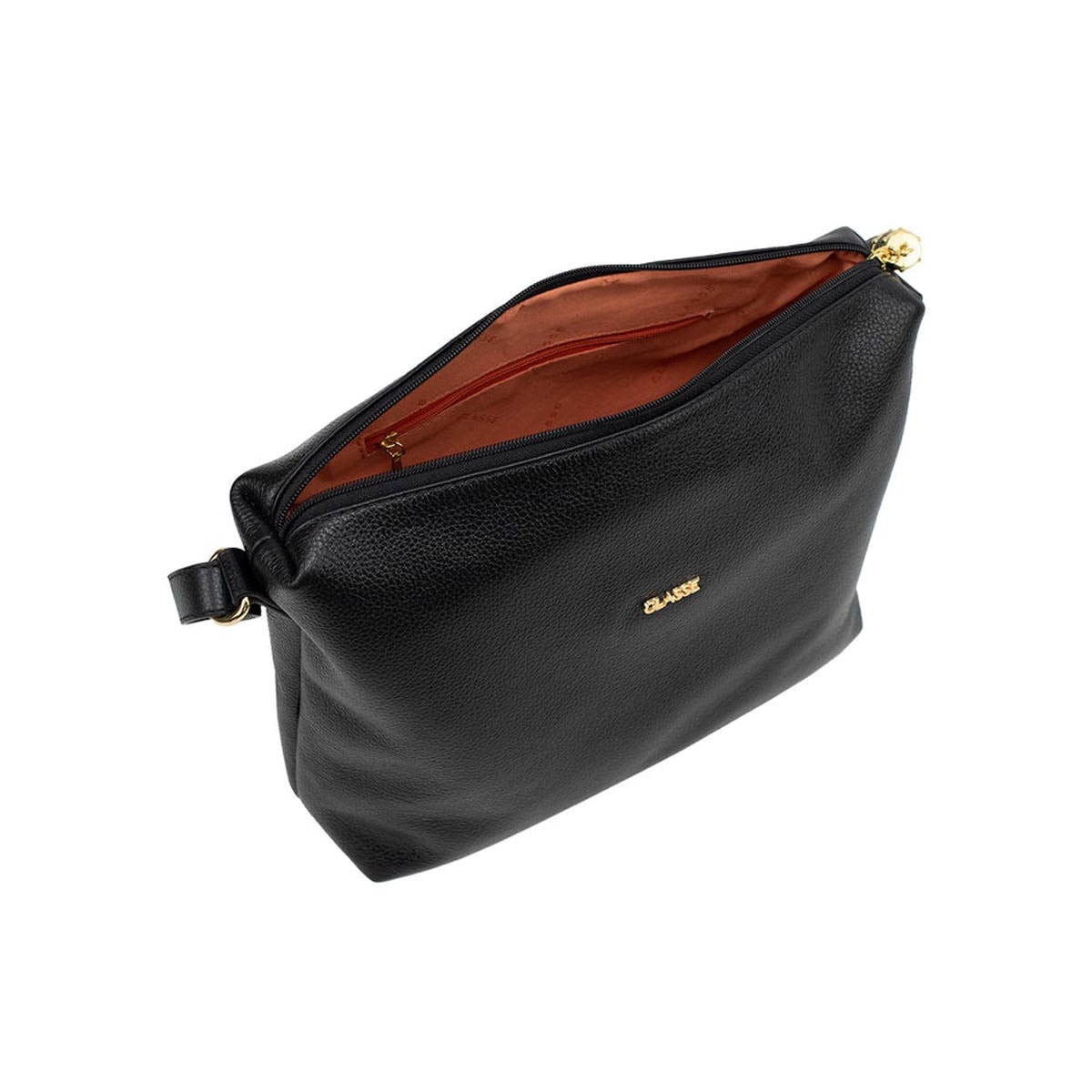 Bolsa Classe Feminina 1751-2 Preto Bolsa Classe Feminina 1751-2 Preto