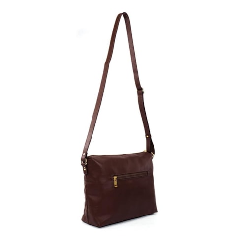 Detalhe - Bolsa Classe Feminina 3393 Chocolate