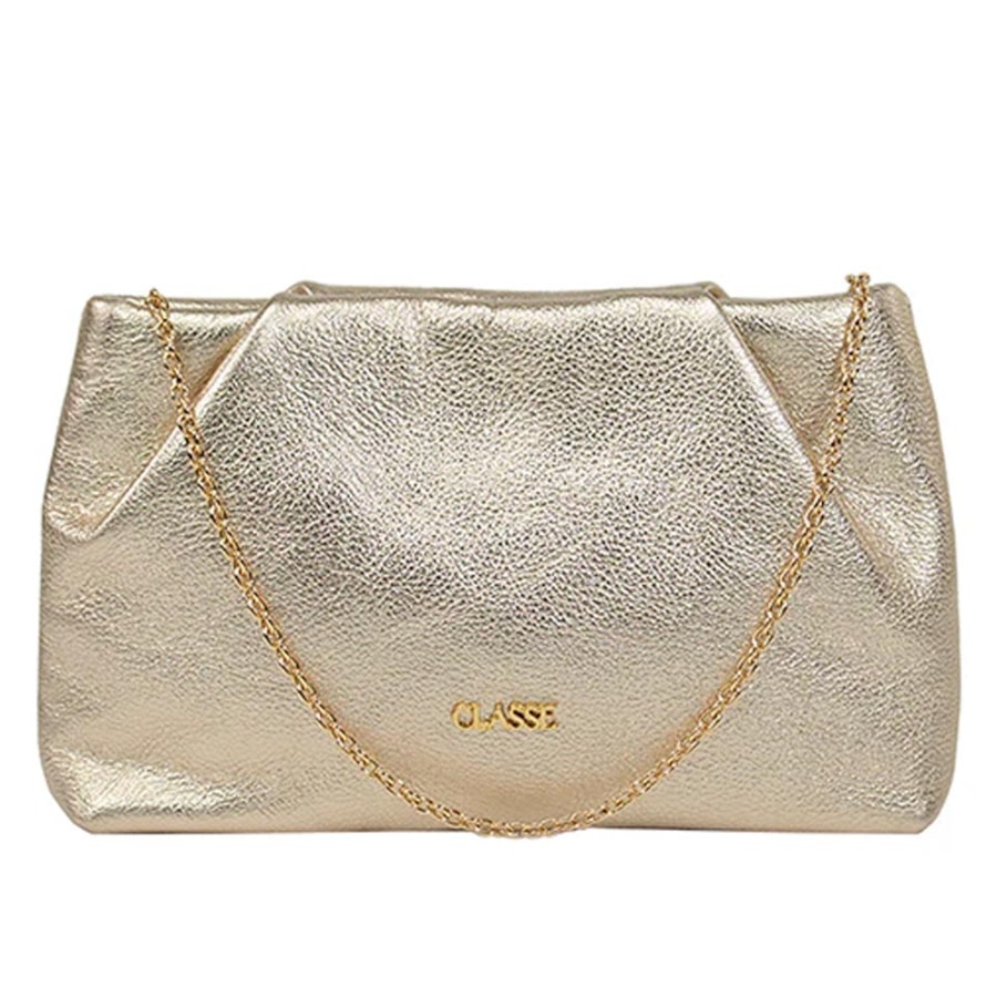 Bolsa Classe Feminina 3421 Ouro Bolsa Classe Feminina 3421 Ouro