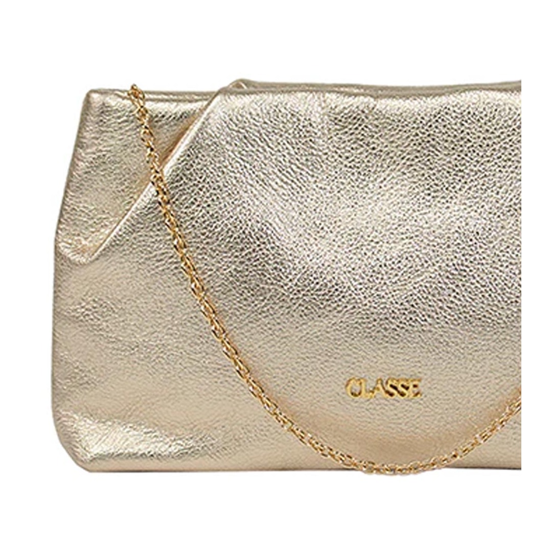 Bolsa Classe Feminina 3421 Ouro Bolsa Classe Feminina 3421 Ouro