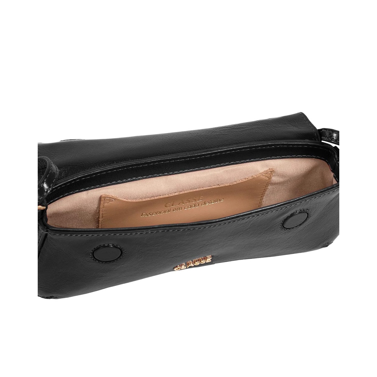 Bolsa Classe Feminina 3466 Preto Bolsa Classe Feminina 3466 Preto