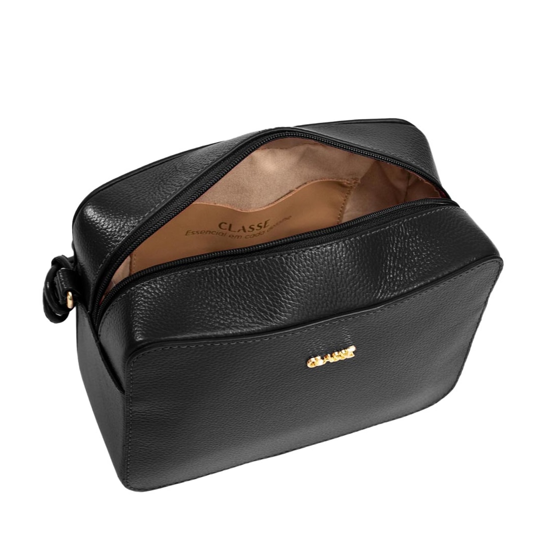 Bolsa Classe Feminina 3467 Preto Bolsa Classe Feminina 3467 Preto