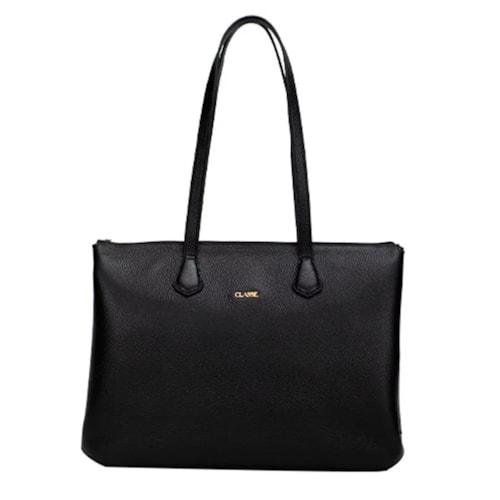 Bolsa Classe Feminina Bag De Couro 3208 Preto