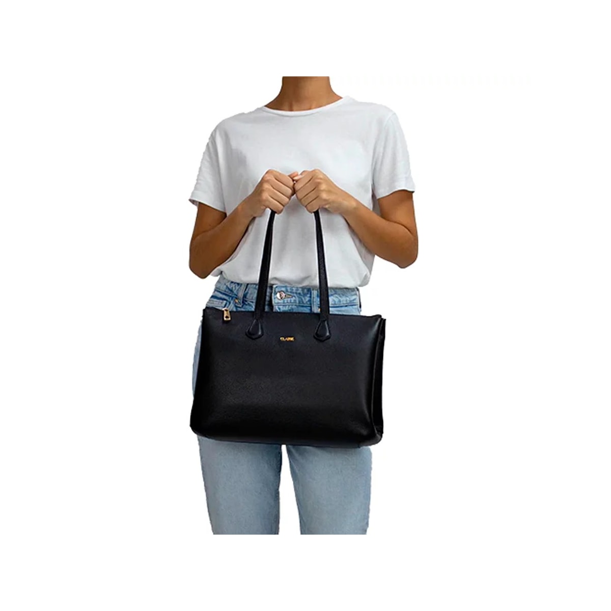 Bolsa Classe Feminina Bag De Couro 3208 Preto Bolsa Classe Feminina Bag De Couro 3208 Preto