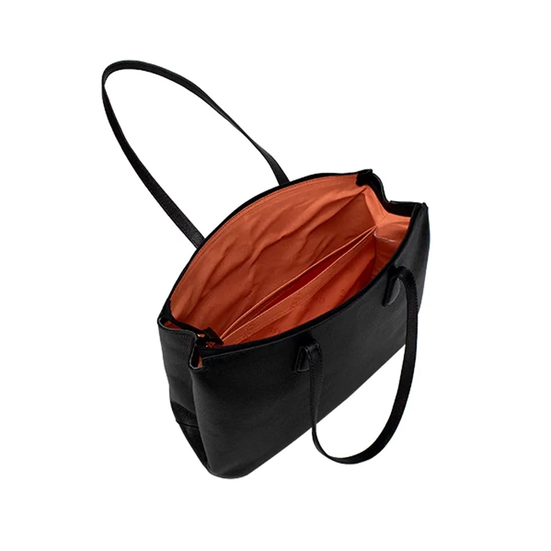 Bolsa Classe Feminina Bag De Couro 3208 Preto Bolsa Classe Feminina Bag De Couro 3208 Preto