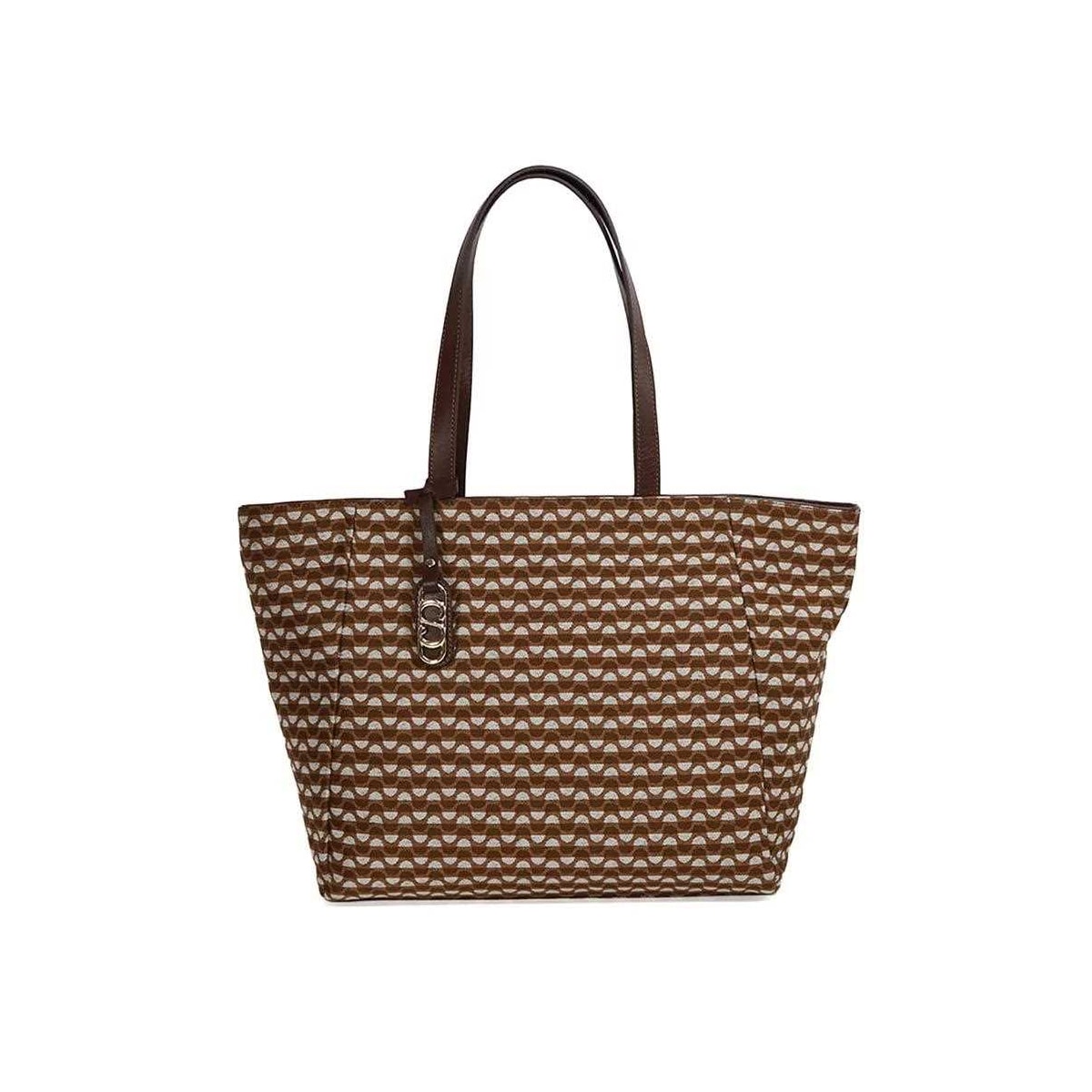 Bolsa Classe Feminina Bag Jacquard J002 Nocciola/Brown Bolsa Classe Feminina Bag Jacquard J002 Nocciola/Brown