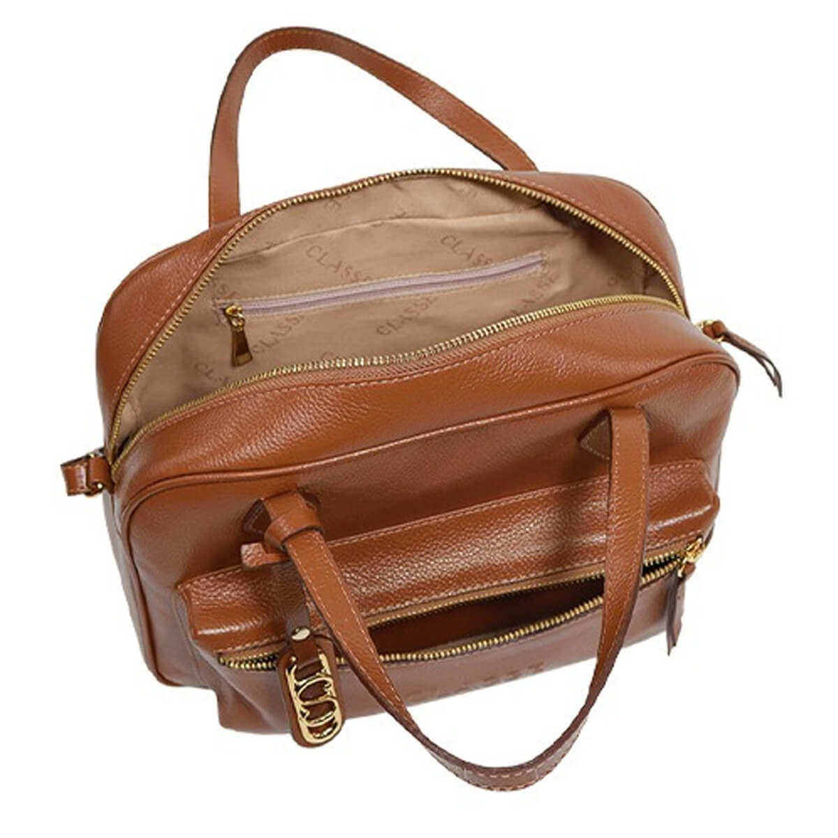 Bolsa Classe Feminina Camera Bag De Couro 3278 Nocciola Bolsa Classe Feminina Camera Bag De Couro 3278 Nocciola