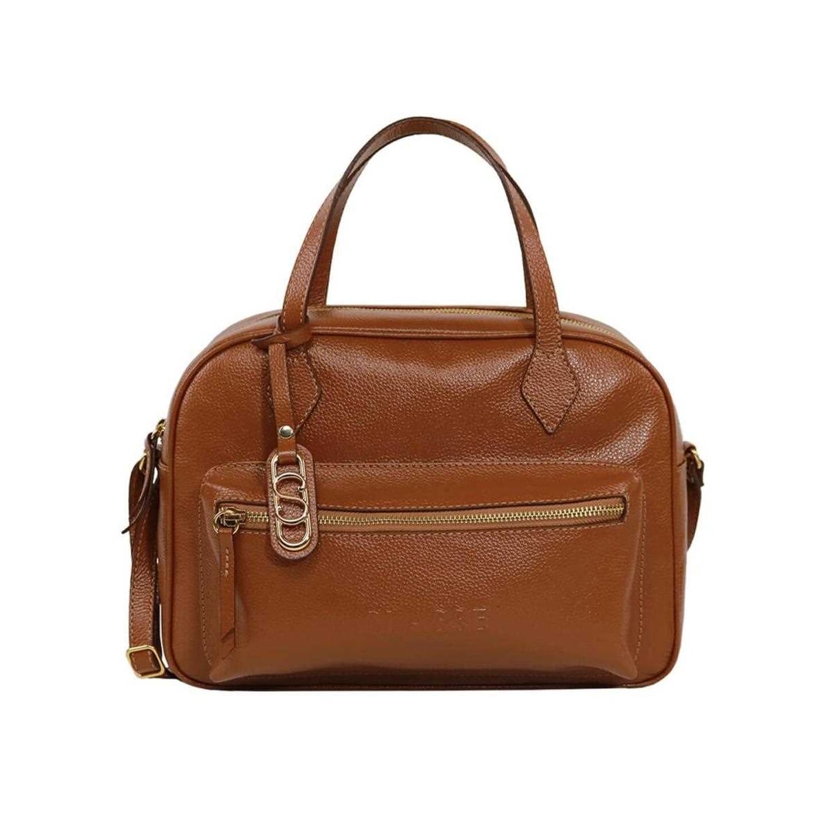 Bolsa Classe Feminina Camera Bag De Couro 3278 Nocciola Bolsa Classe Feminina Camera Bag De Couro 3278 Nocciola