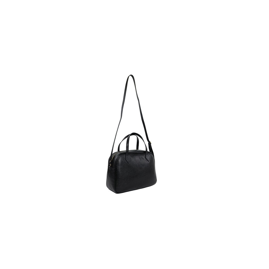 Bolsa Classe Feminina Camera Bag De Couro 3278 Preto Bolsa Classe Feminina Camera Bag De Couro 3278 Preto