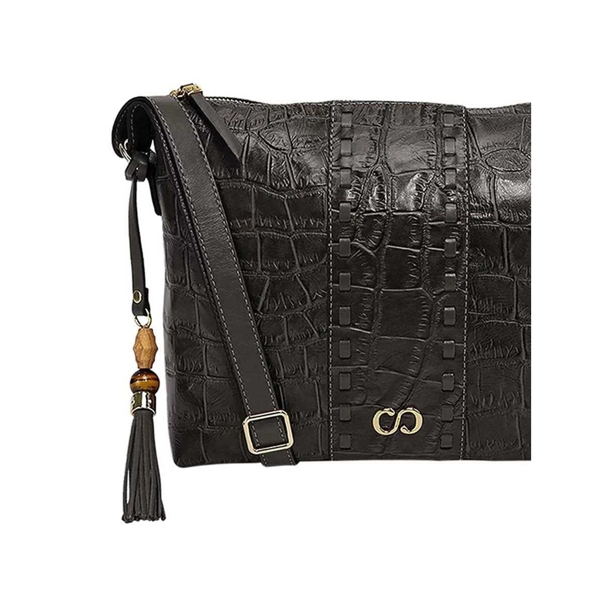 Bolsa Classe Feminina Croosbody De Couro 1751-4 Floresta Bolsa Classe Feminina Croosbody De Couro 1751-4 Floresta