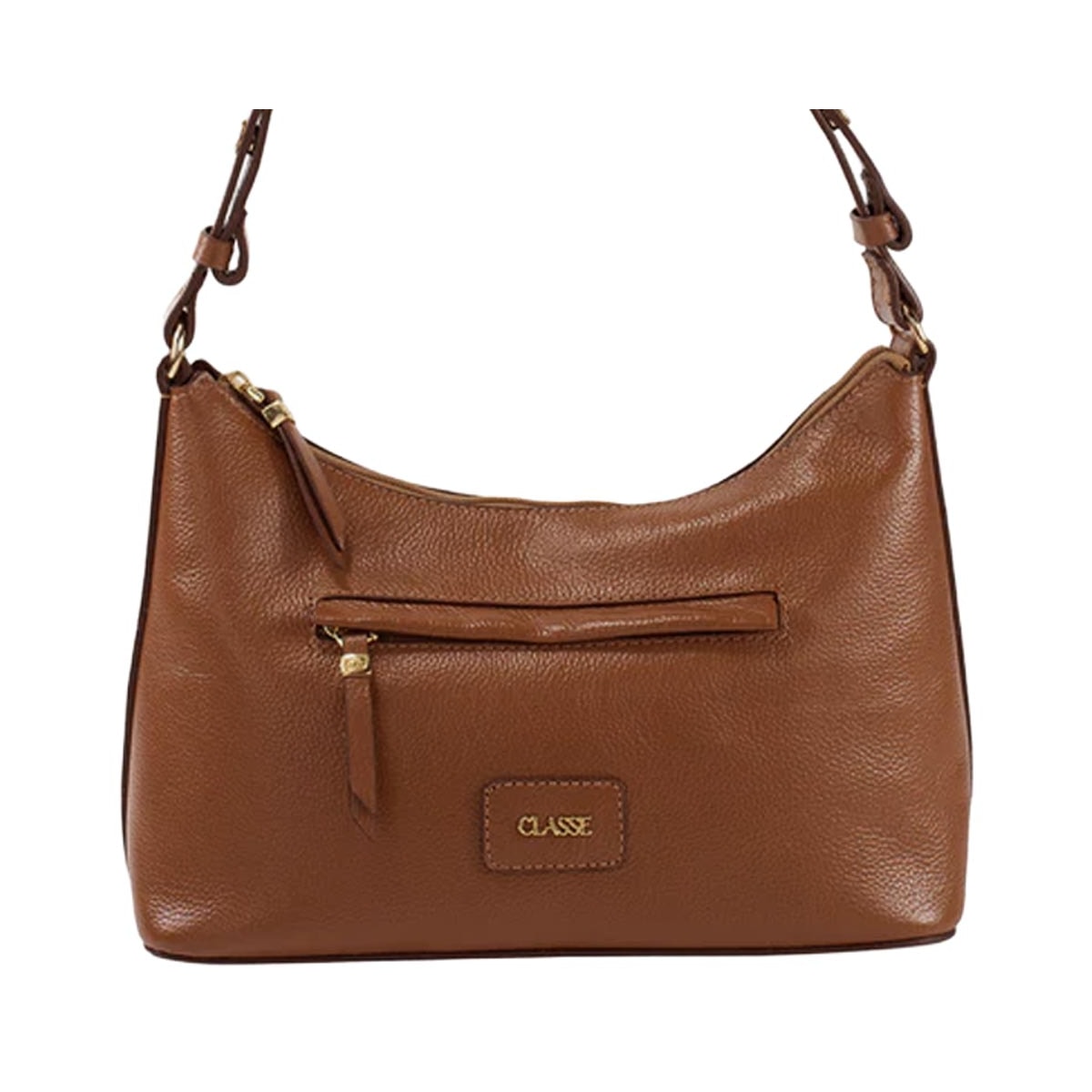 Bolsa Classe Feminina De Couro 3475 Nocciola