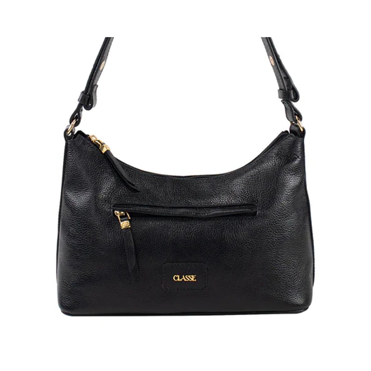 Bolsa Classe Feminina De Couro 3475 Preto Bolsa Classe Feminina De Couro 3475 Preto