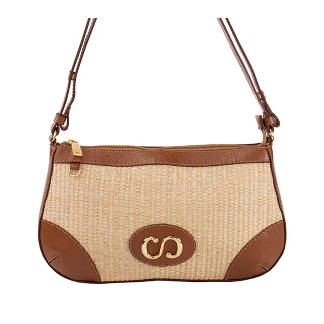 Bolsa Classe Feminina De Couro 3479 Tramado