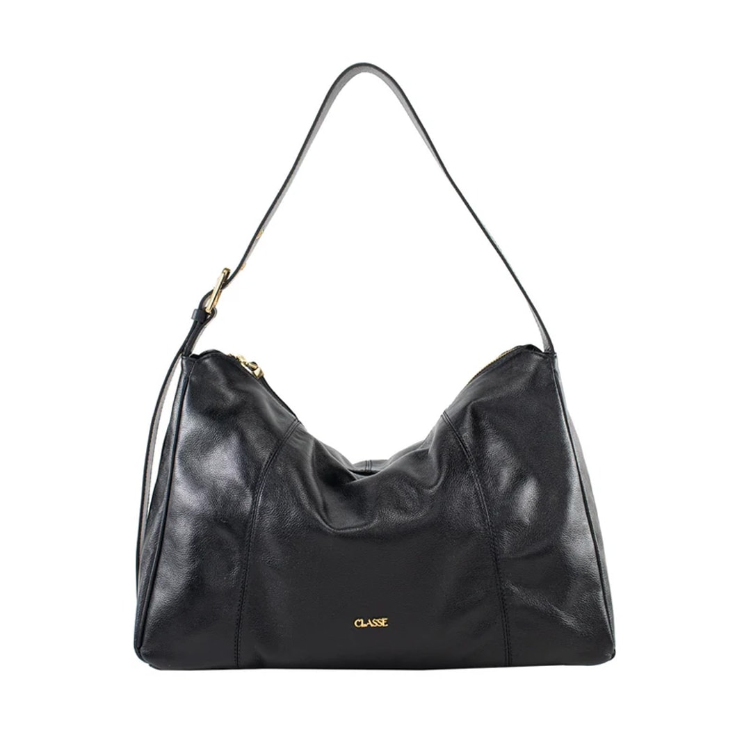 Bolsa Classe Feminina De Couro 3493 Preto Bolsa Classe Feminina De Couro 3493 Preto
