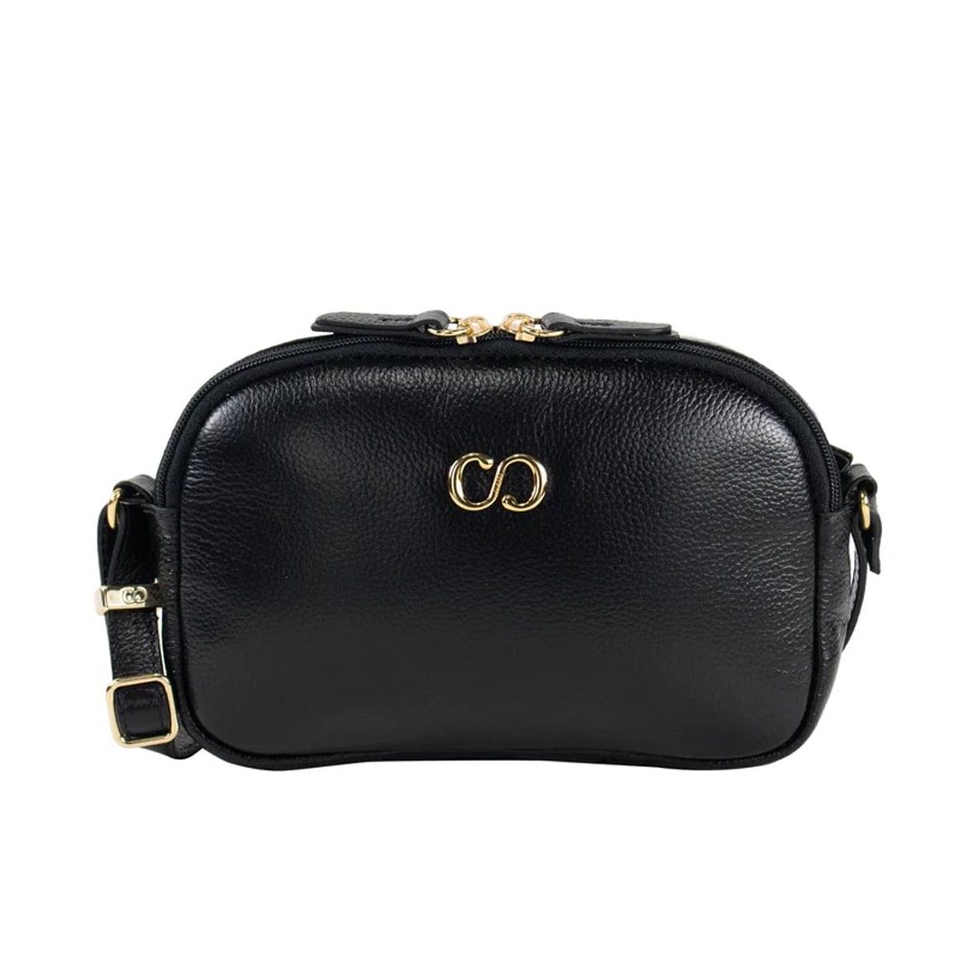 Bolsa Classe Feminina De Couro 3504 Preto
