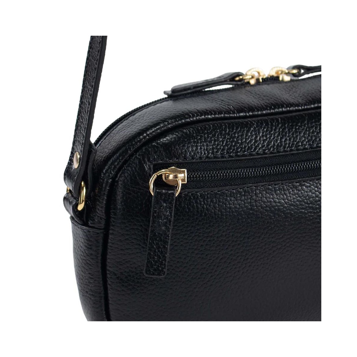Bolsa Classe Feminina De Couro 3504 Preto Bolsa Classe Feminina De Couro 3504 Preto