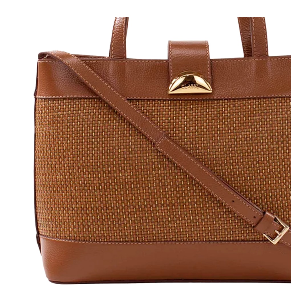 Bolsa Classe Feminina De Couro 3507 Tramado Bolsa Classe Feminina De Couro 3507 Tramado