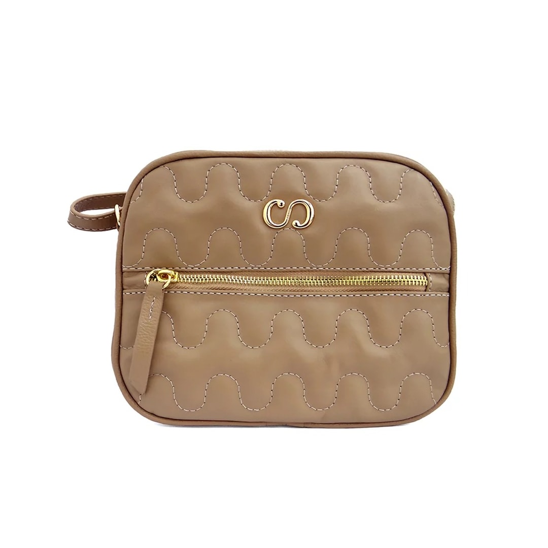 Bolsa Classe Feminina De Couro Bag 2977-2 Crepe