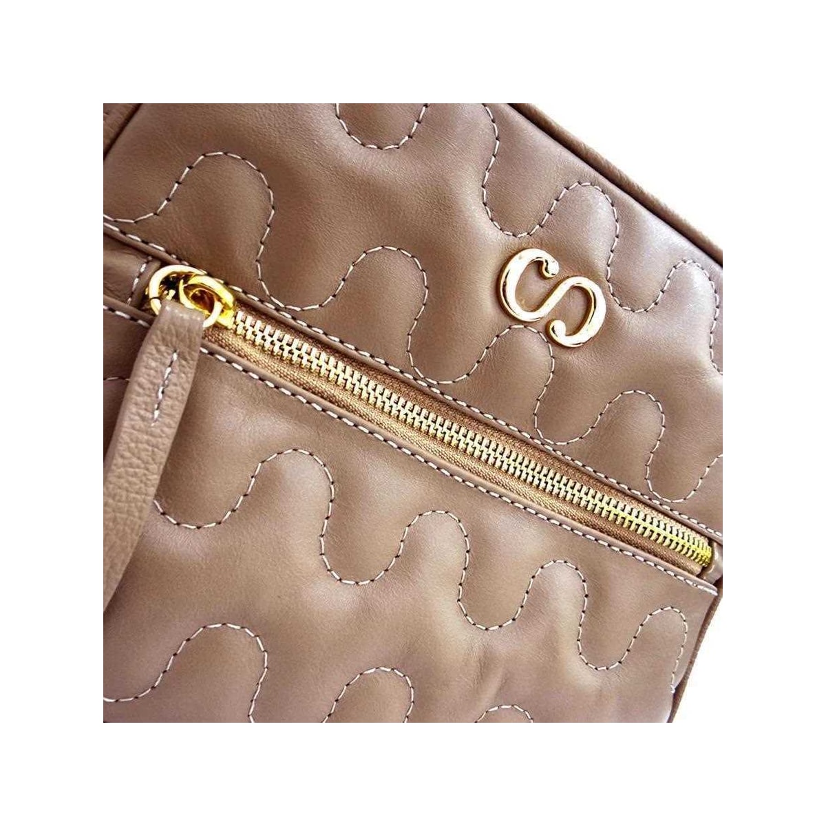 Bolsa Classe Feminina De Couro Bag 2977-2 Crepe Bolsa Classe Feminina De Couro Bag 2977-2 Crepe