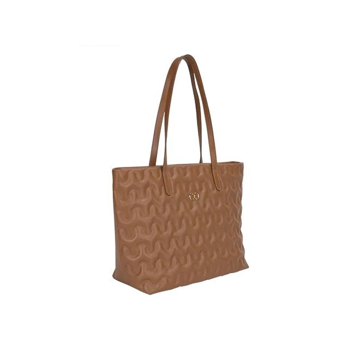 Bolsa Classe Feminina De Couro Bag 3036-3 Nocciola