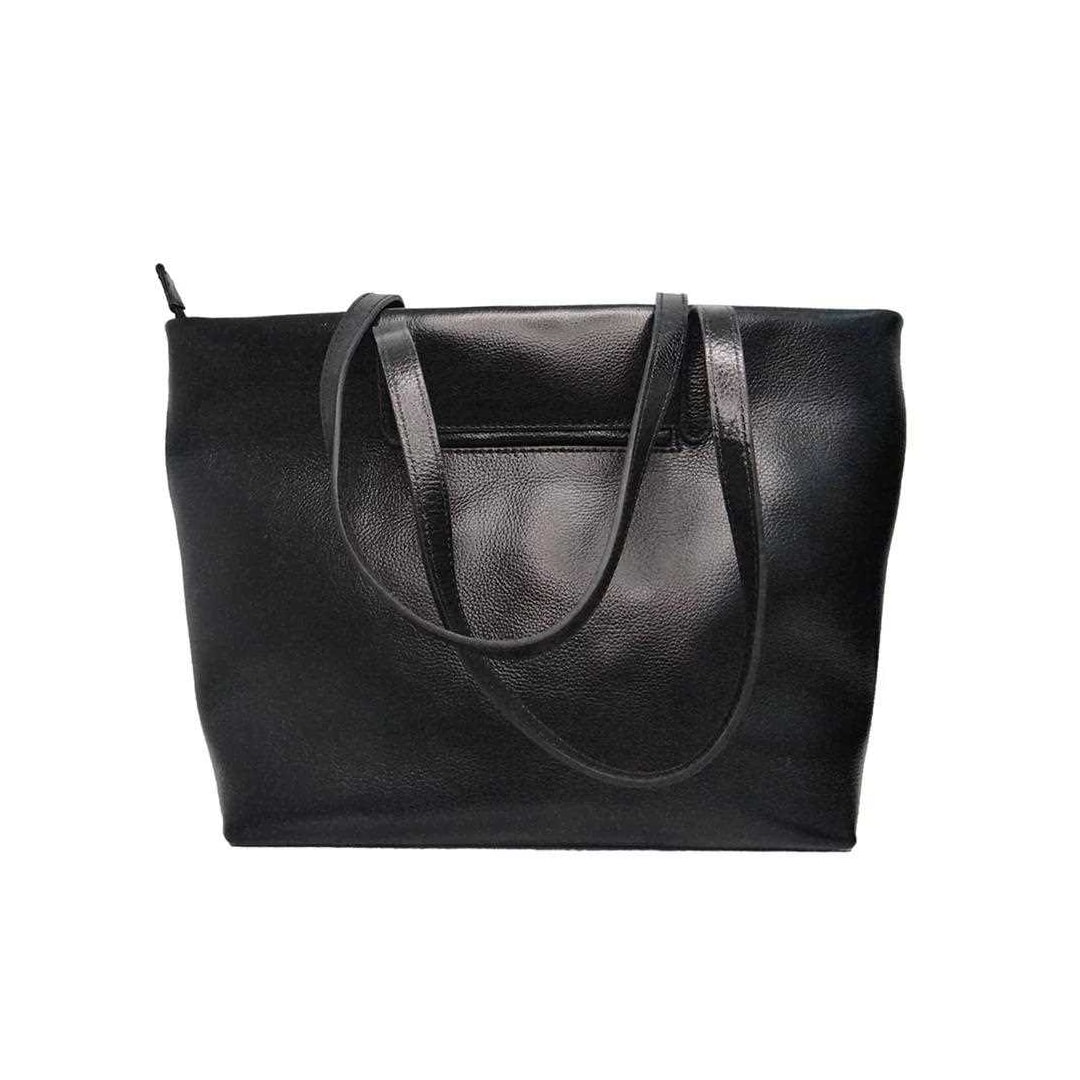 Bolsa Classe Feminina De Couro Bag 3036-3 Preto