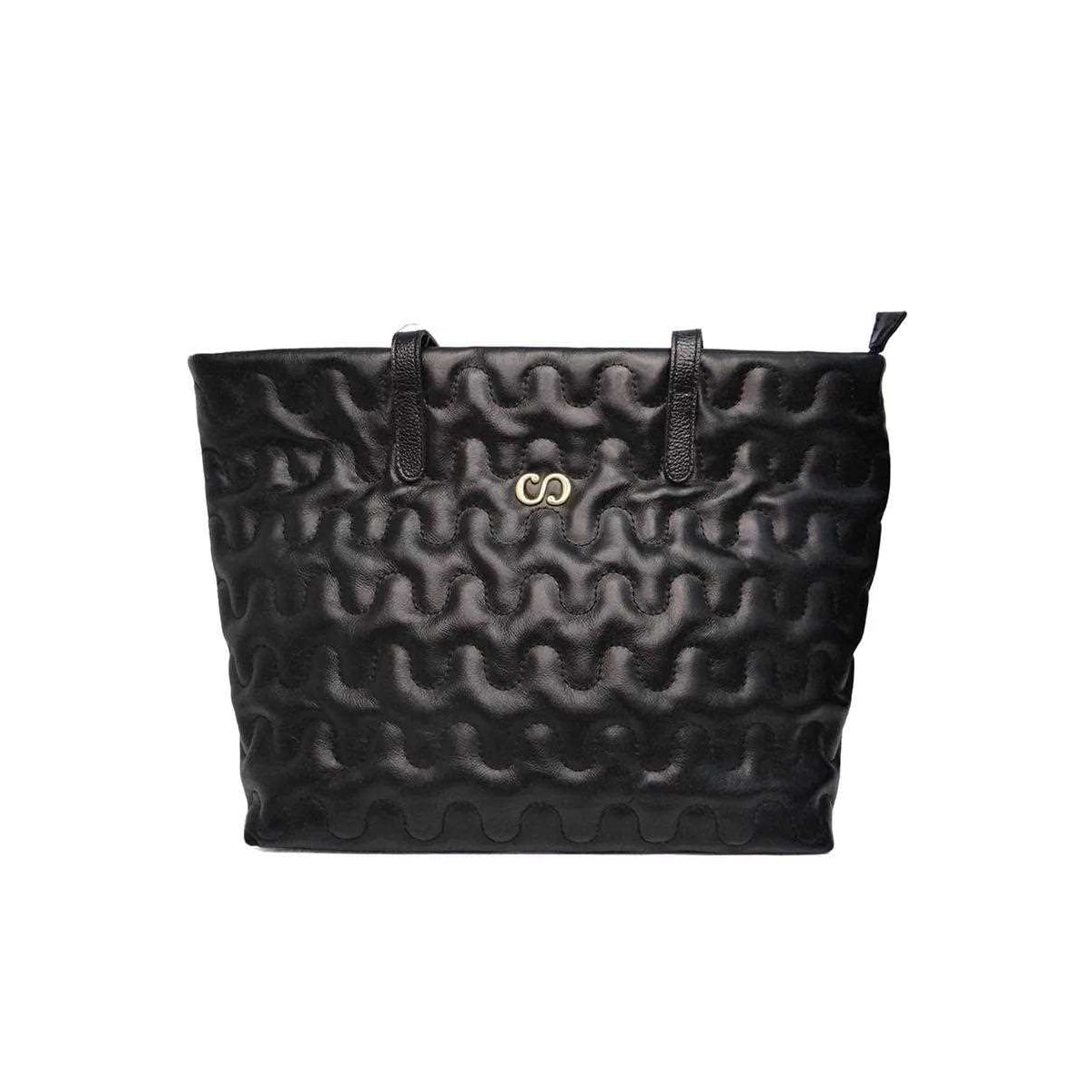 Bolsa Classe Feminina De Couro Bag 3036-3 Preto Bolsa Classe Feminina De Couro Bag 3036-3 Preto