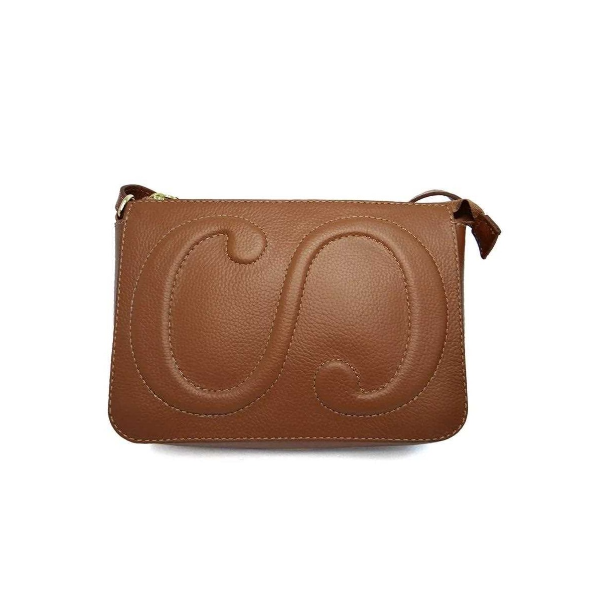 Bolsa Classe Feminina De Couro Croosbody 3116-3 Nocciola Bolsa Classe Feminina De Couro Croosbody 3116-3 Nocciola
