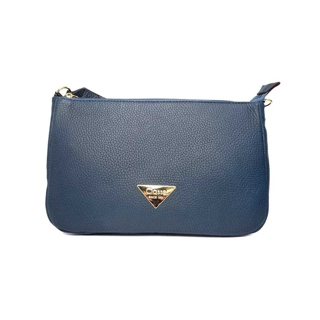 Bolsa Classe Feminina De Couro Croosbody 3122-A Petroleo Bolsa Classe Feminina De Couro Croosbody 3122-A Petroleo