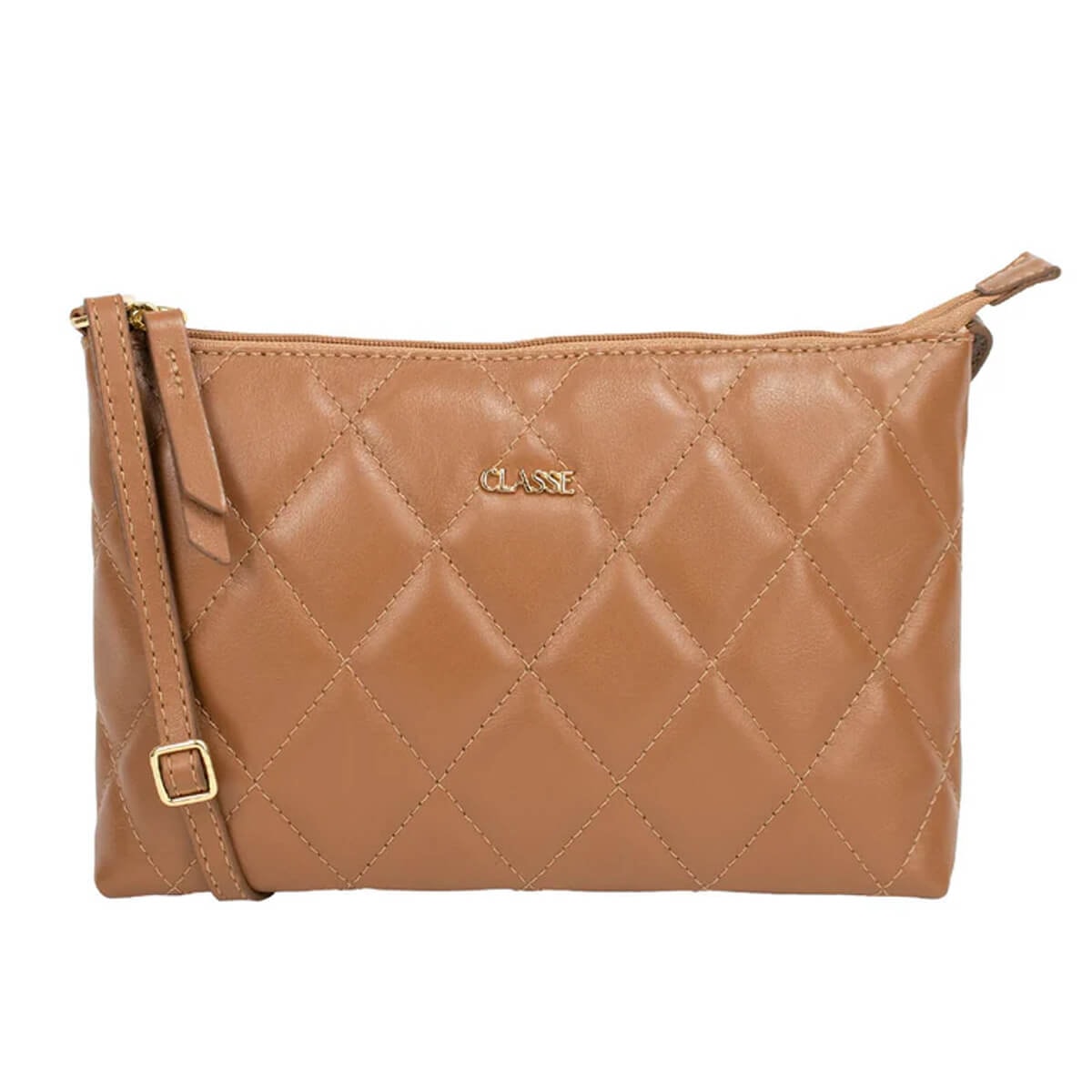 Bolsa Classe Feminina De Couro Croosbody 3151-2 Nocciola Bolsa Classe Feminina De Couro Croosbody 3151-2 Nocciola