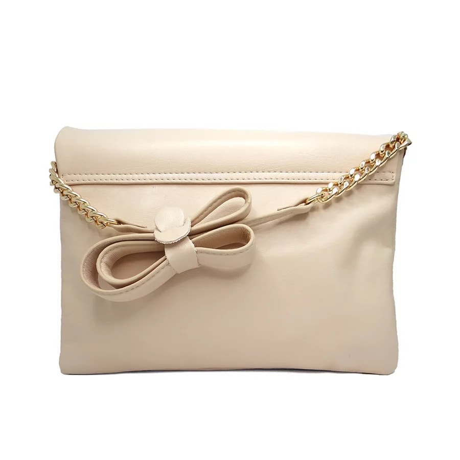 Bolsa Classe Feminina De Couro Tiracolo 3194 Creme Bolsa Classe Feminina De Couro Tiracolo 3194 Creme