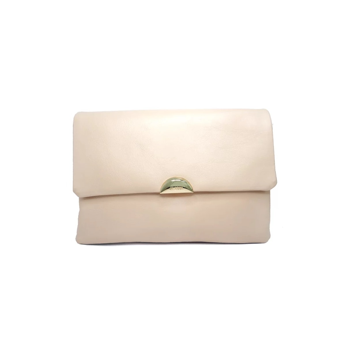 Bolsa Classe Feminina De Couro Tiracolo 3194 Creme Bolsa Classe Feminina De Couro Tiracolo 3194 Creme