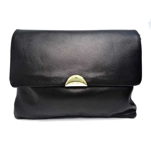 Bolsa Classe Feminina De Couro Tiracolo 3194 Preto