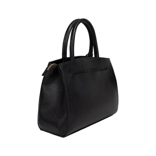 Bolsa Classe Feminina De Couro Tote 3188 Preto