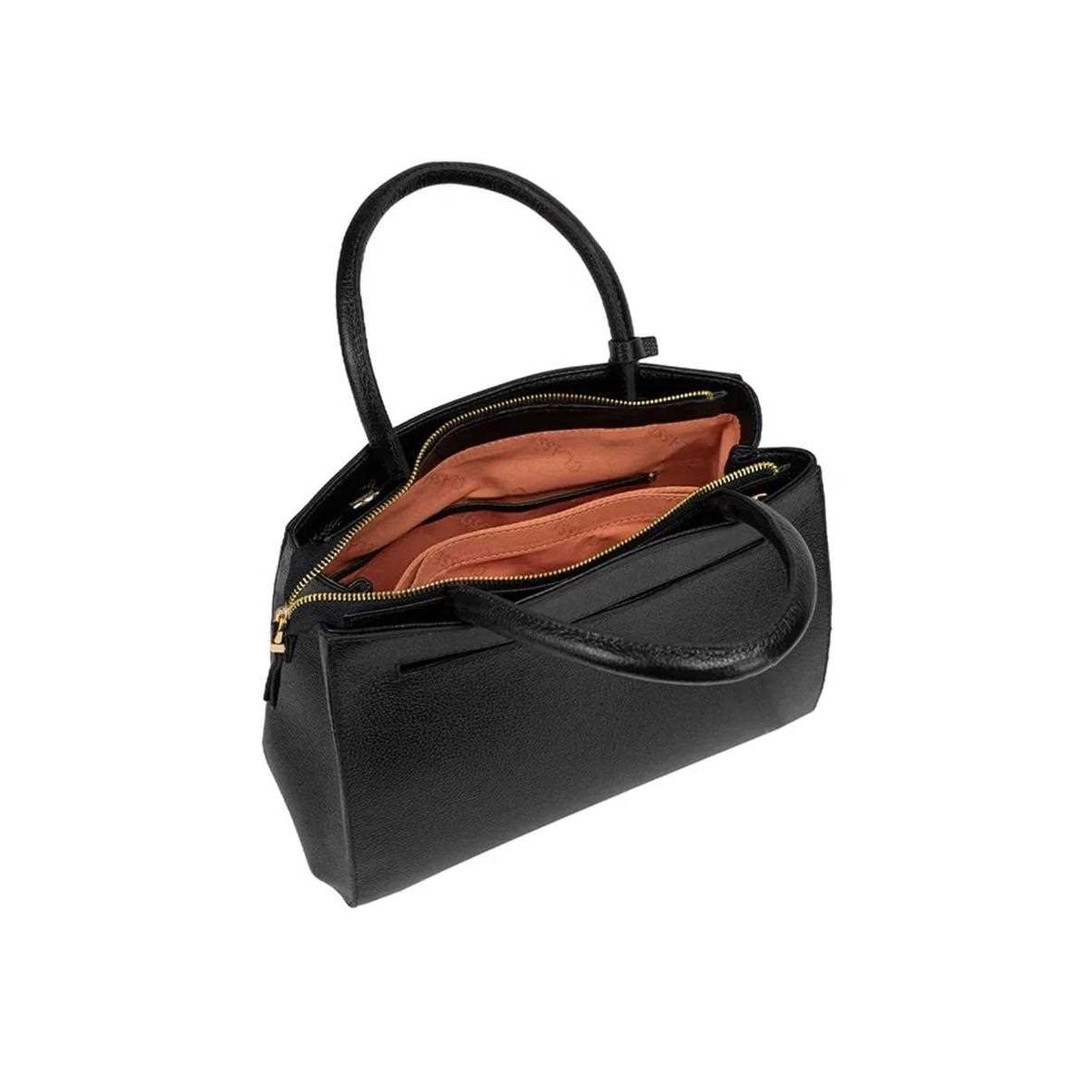 Bolsa Classe Feminina De Couro Tote 3188 Preto Bolsa Classe Feminina De Couro Tote 3188 Preto