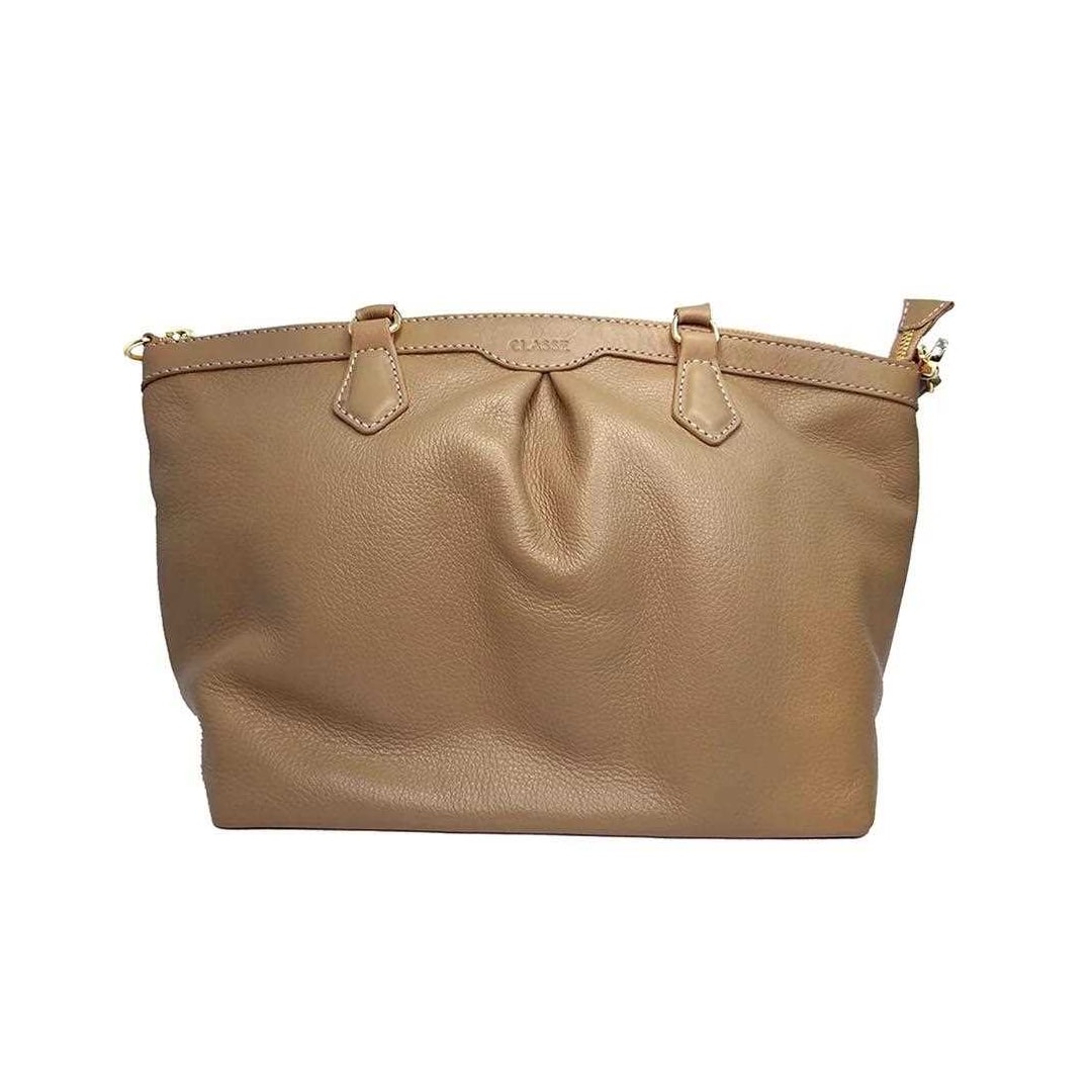 Bolsa Classe Feminina De Couro Tote 3205 Crepe Bolsa Classe Feminina De Couro Tote 3205 Crepe