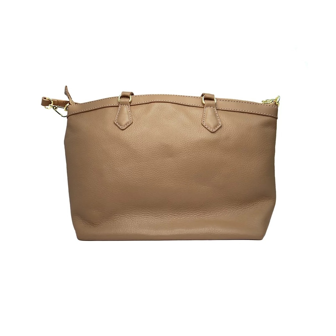 Bolsa Classe Feminina De Couro Tote 3205 Crepe