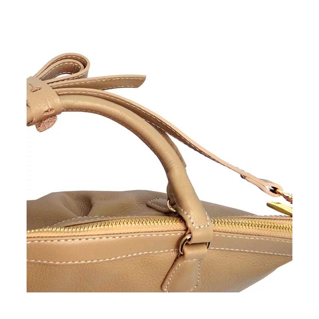 Bolsa Classe Feminina De Couro Tote 3205 Crepe