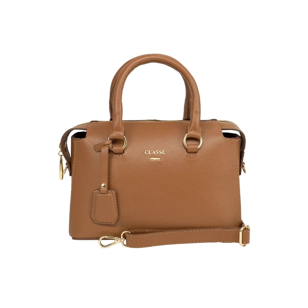 Bolsa Classe Feminina Tiracolo De Couro 2252 Nocciola Bolsa Classe Feminina Tiracolo De Couro 2252 Nocciola