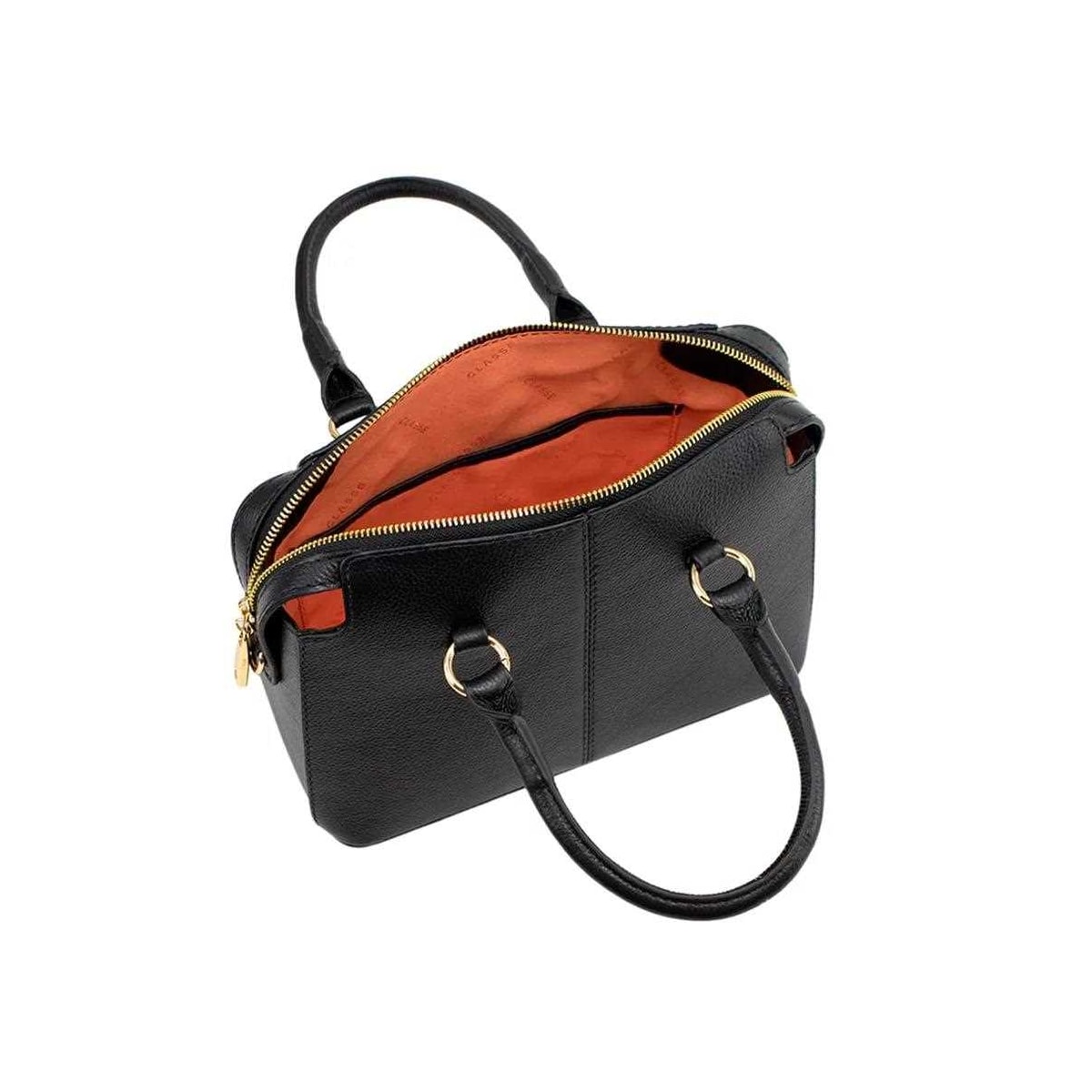 Bolsa Classe Feminina Tiracolo De Couro 2252 Preto Bolsa Classe Feminina Tiracolo De Couro 2252 Preto