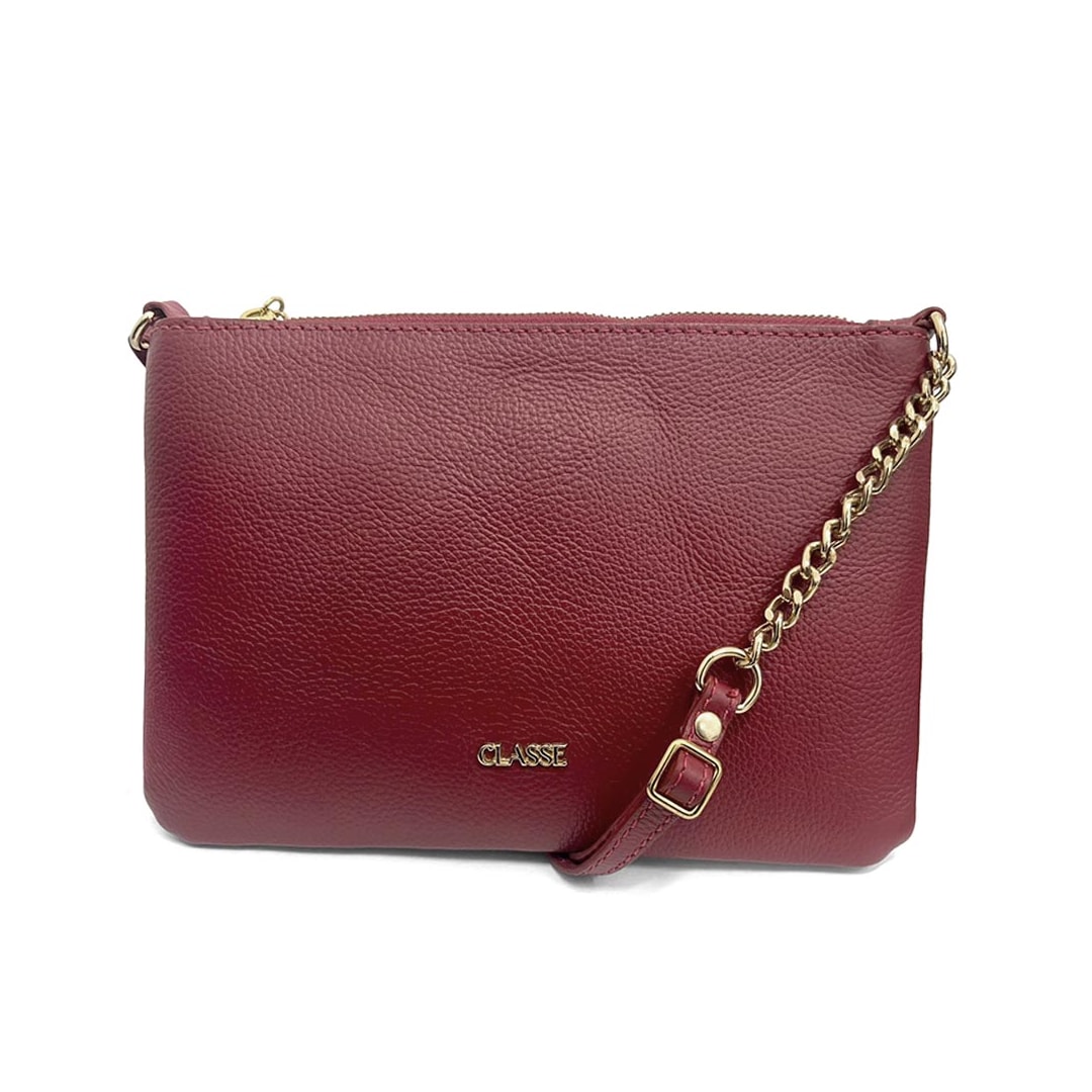 Bolsa Classe Feminina Tiracolo De Couro 302 Laca Bolsa Classe Feminina Tiracolo De Couro 302 Laca