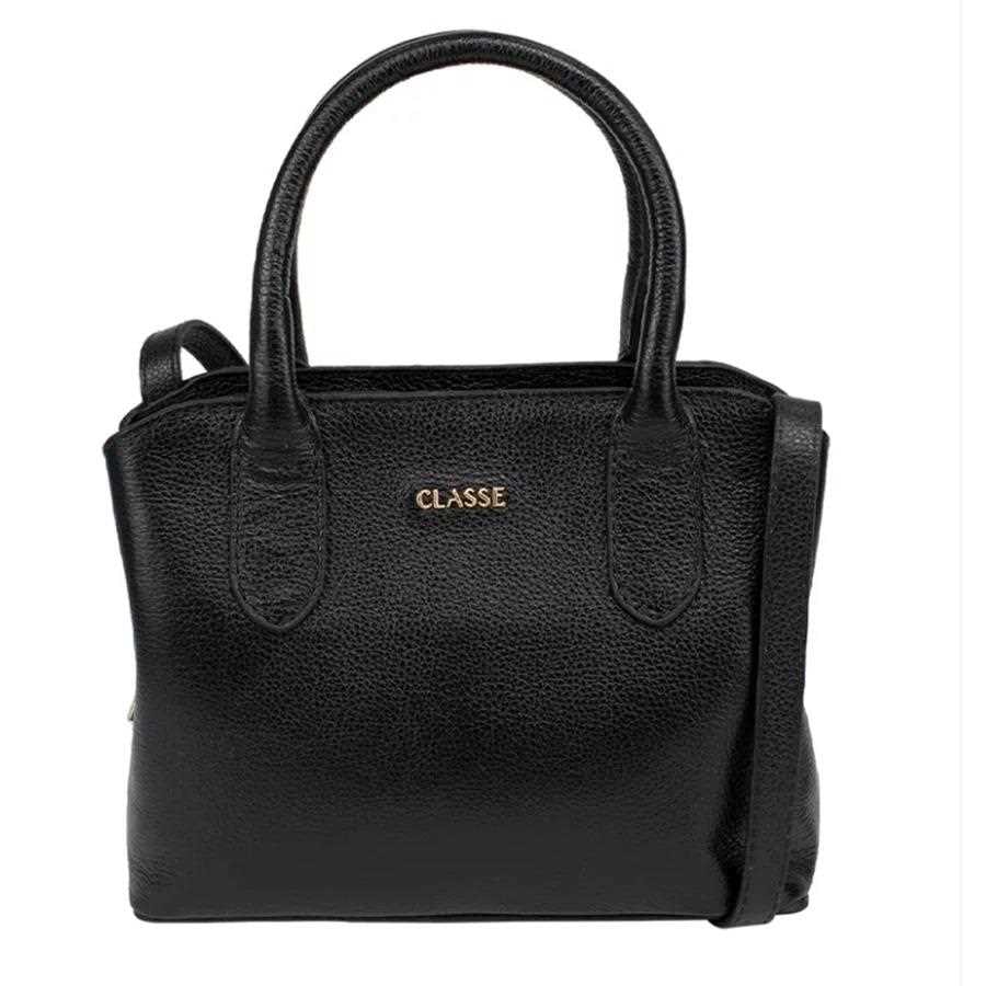 Bolsa Classe Feminina Tiracolo De Couro 3096 Preto Bolsa Classe Feminina Tiracolo De Couro 3096 Preto