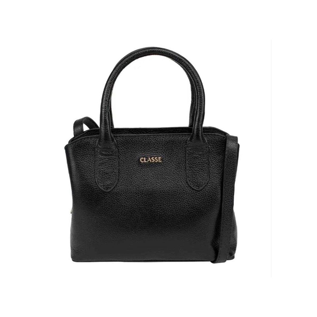 Bolsa Classe Feminina Tiracolo De Couro 3096 Preto Bolsa Classe Feminina Tiracolo De Couro 3096 Preto