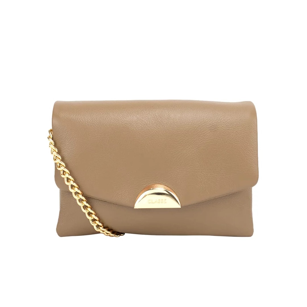 Bolsa Classe Feminina Tiracolo De Couro 3113 Crepe Bolsa Classe Feminina Tiracolo De Couro 3113 Crepe
