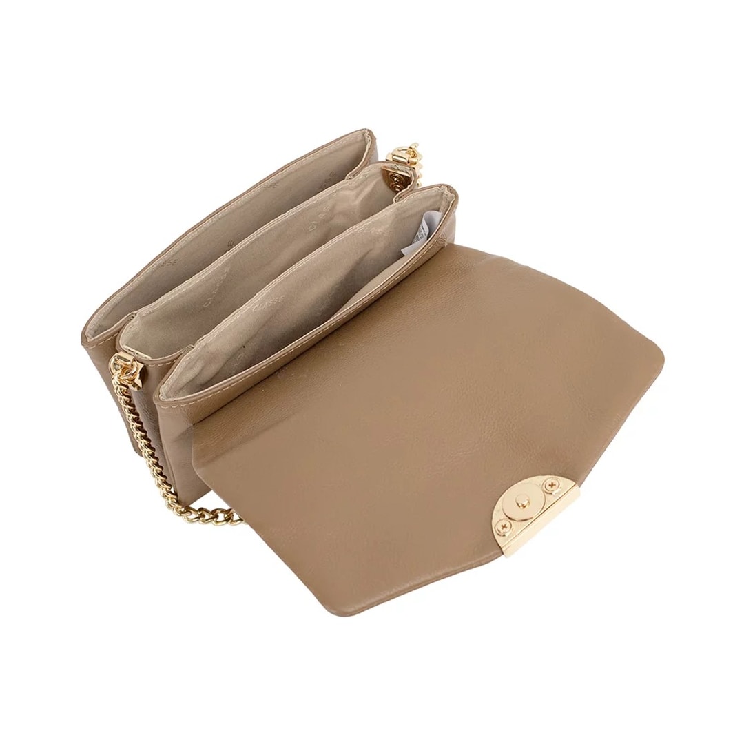 Bolsa Classe Feminina Tiracolo De Couro 3113 Crepe