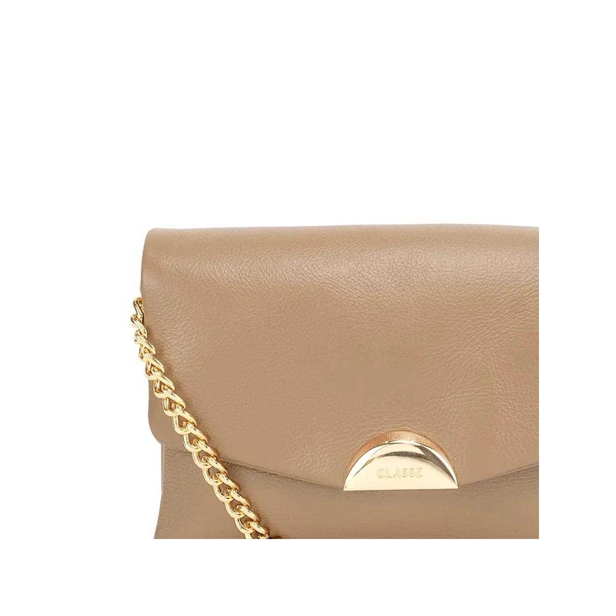 Bolsa Classe Feminina Tiracolo De Couro 3113 Crepe Bolsa Classe Feminina Tiracolo De Couro 3113 Crepe