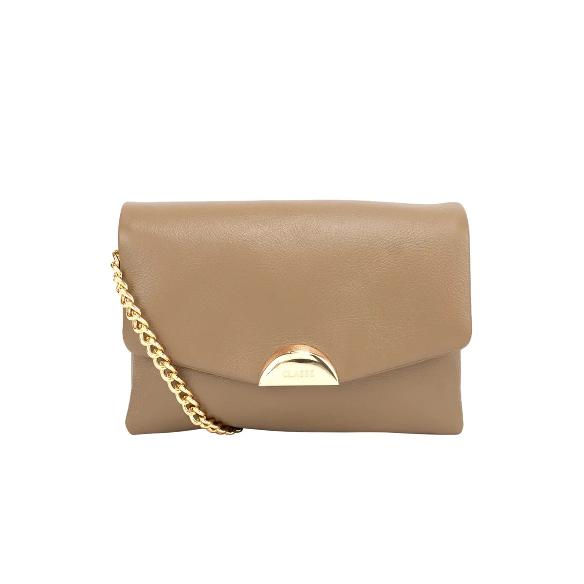 Bolsa Classe Feminina Tiracolo De Couro 3113 Crepe Bolsa Classe Feminina Tiracolo De Couro 3113 Crepe