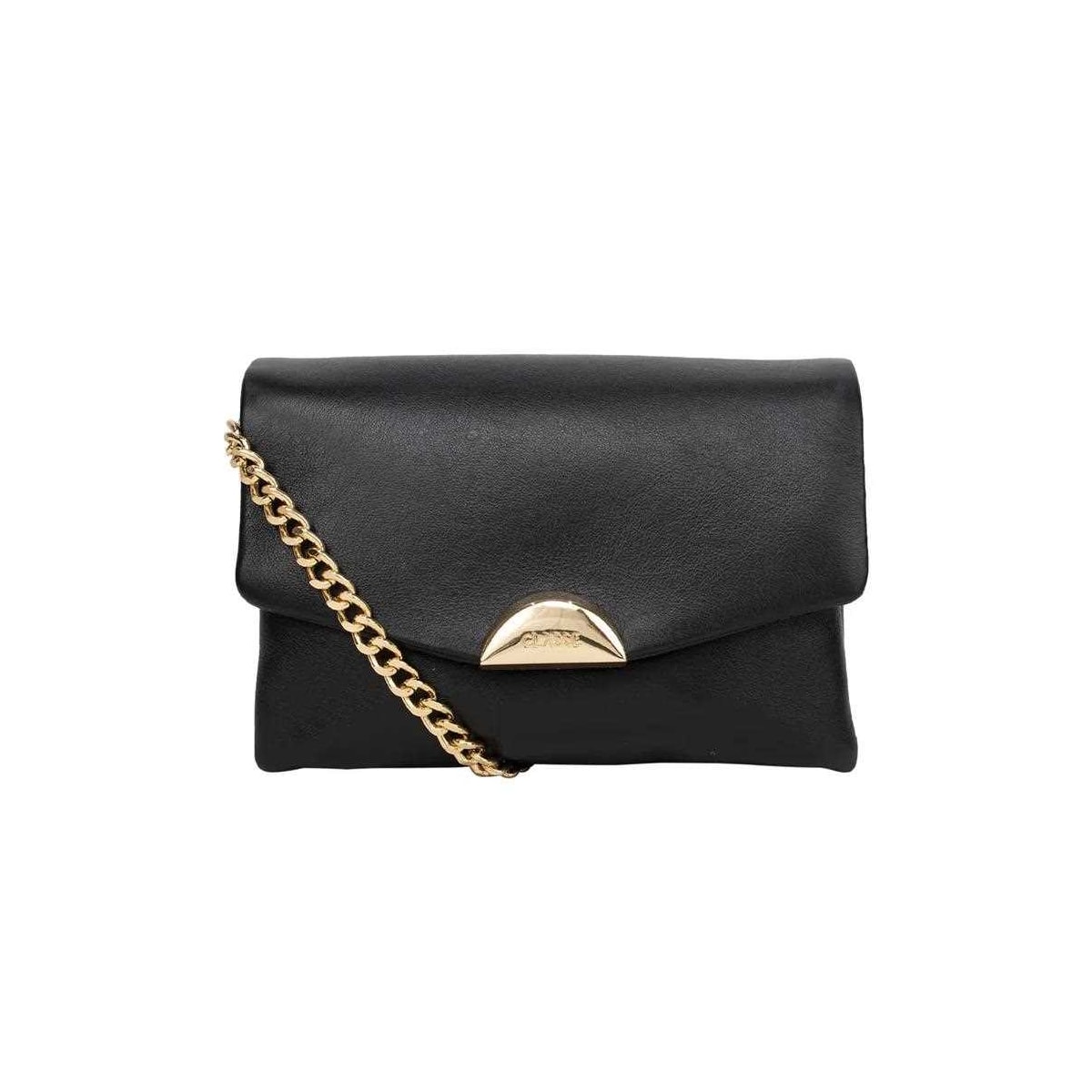 Bolsa Classe Feminina Tiracolo De Couro 3113 Preto Bolsa Classe Feminina Tiracolo De Couro 3113 Preto