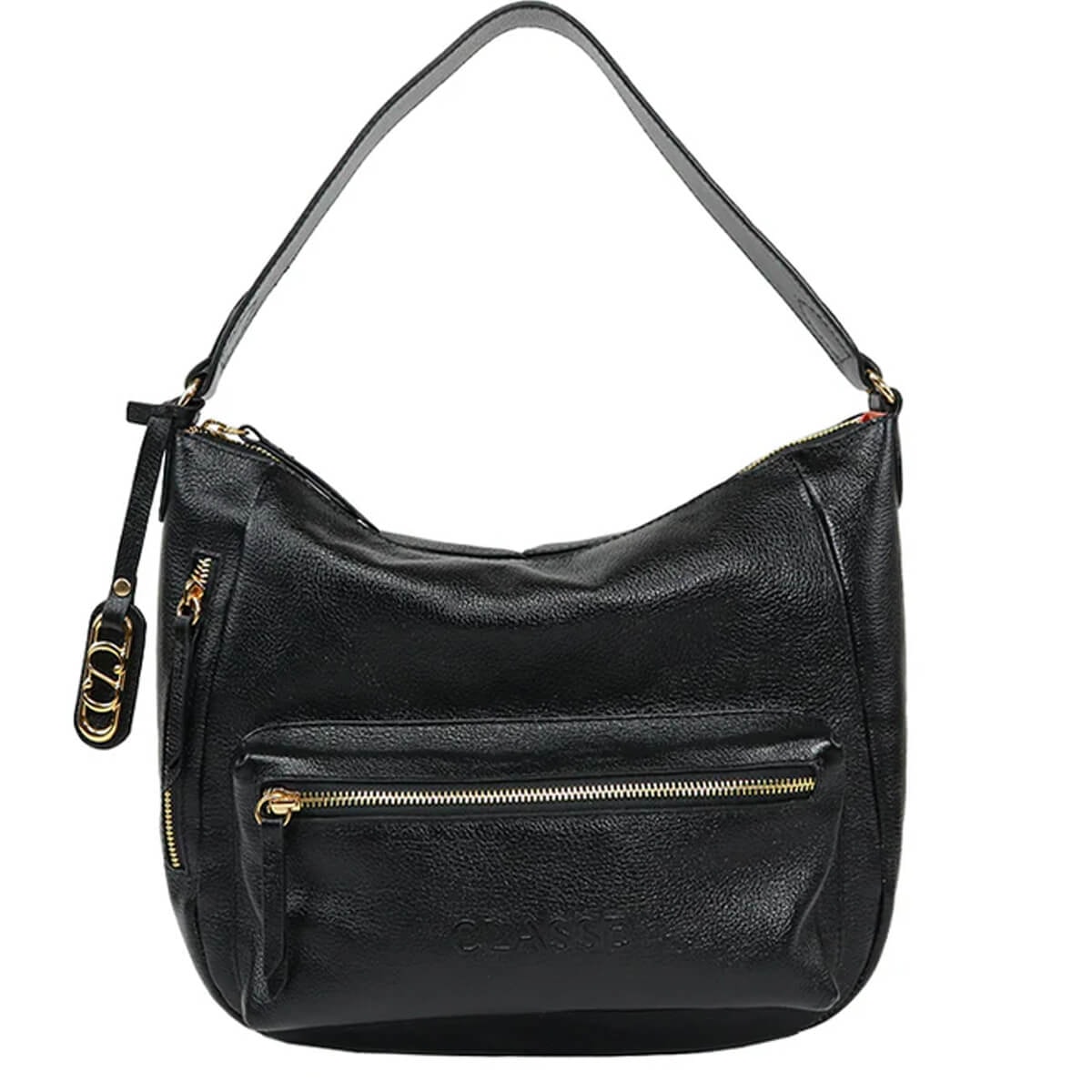Bolsa Classe Shopping De Couro 3280 Preto Bolsa Classe Shopping De Couro 3280 Preto