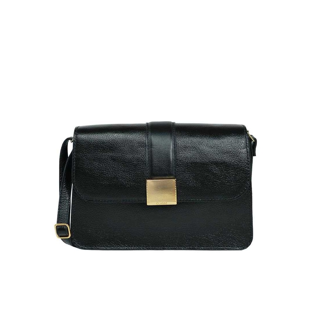 Bolsa Classe Tiracolo De Couro 3266 Preto Bolsa Classe Tiracolo De Couro 3266 Preto